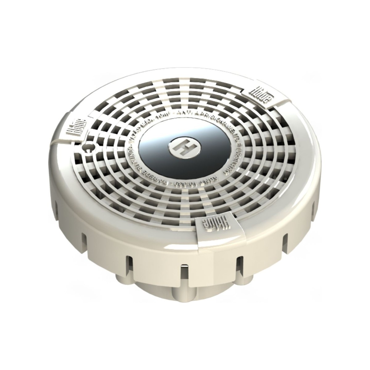 Dreno Round Vinil branco
